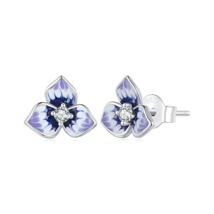 (image for) Pandora Style Pansy Earrings - BSE860