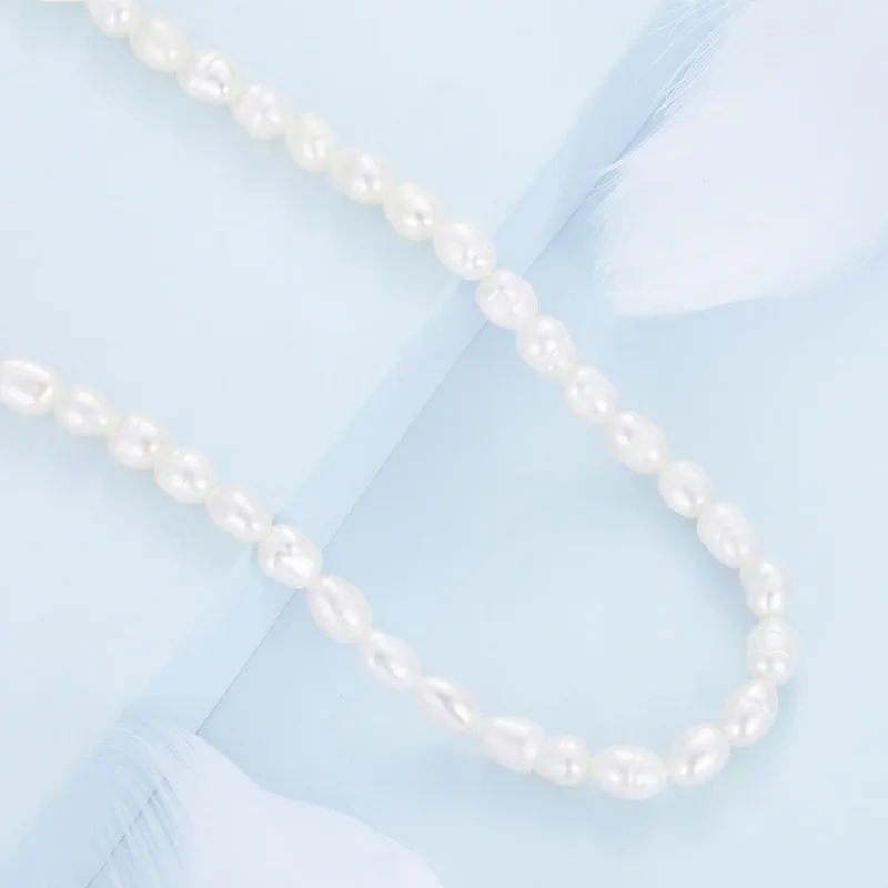 (image for) Pandora Style Pearl Necklace - BSN272 - View 3