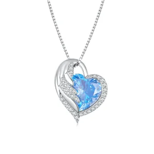 (image for) Pandora Style Sapphire Necklace - BSN281