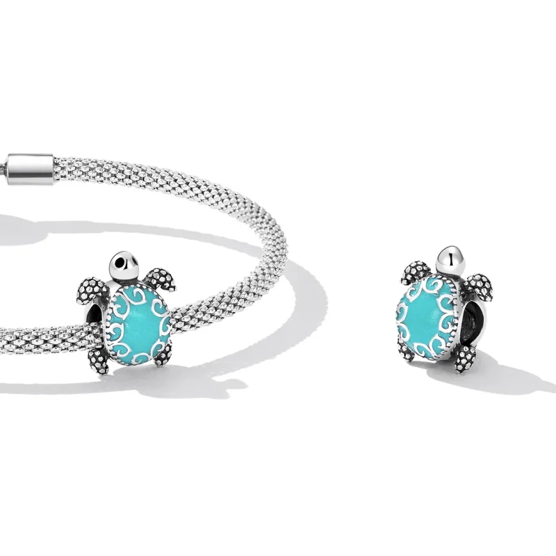 (image for) Pandora Style Sea Turtle Charm - SCC2318 - View 4