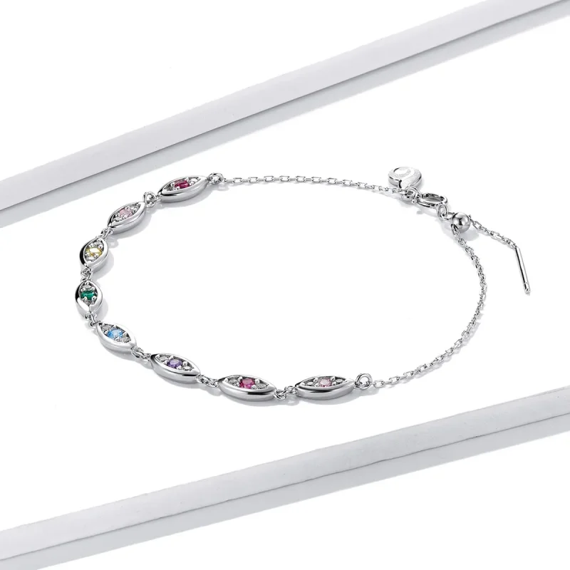 (image for) Pandora Style Sparkling Bracelet - BSB087 - View 3