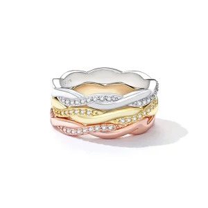 (image for) Pandora Style Stackable Rings - BSR248