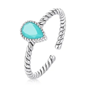 (image for) Pandora Style Teardrop Ring - BSR247