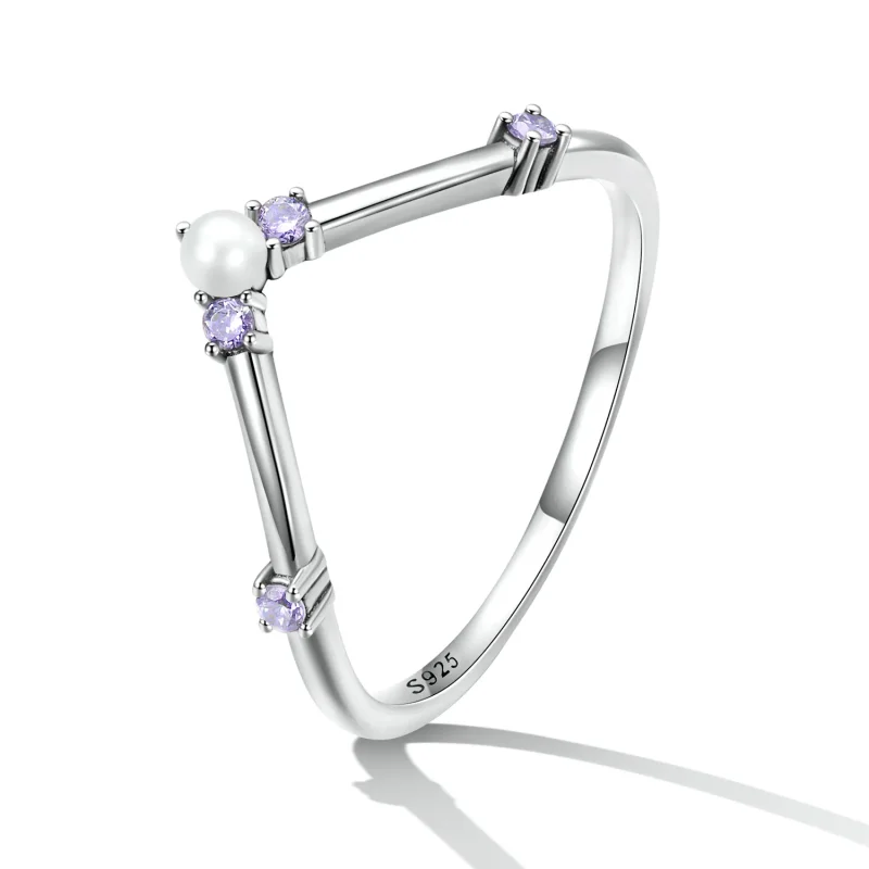(image for) Princess Wishbone Ring - SCR835 - View 2