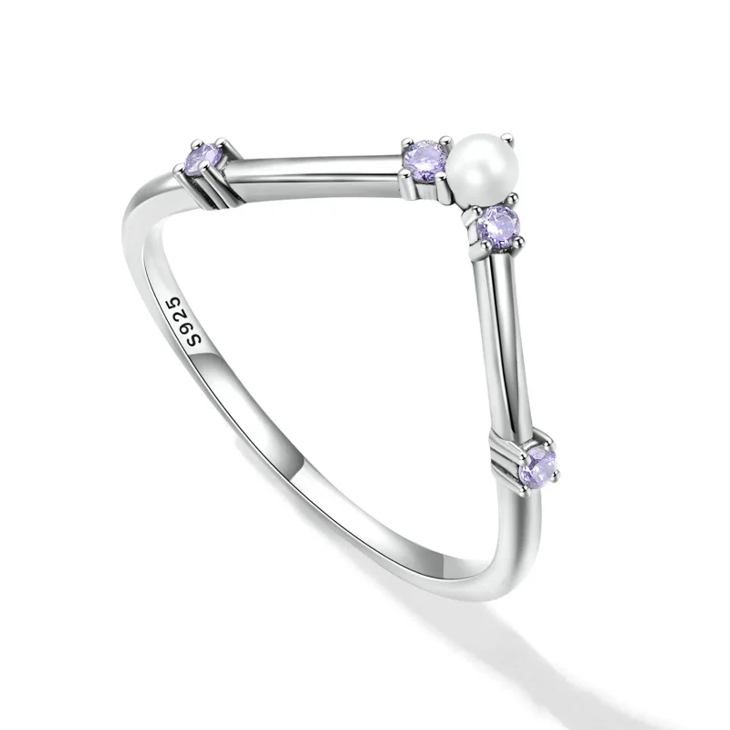 (image for) Princess Wishbone Ring - SCR835 - View 5