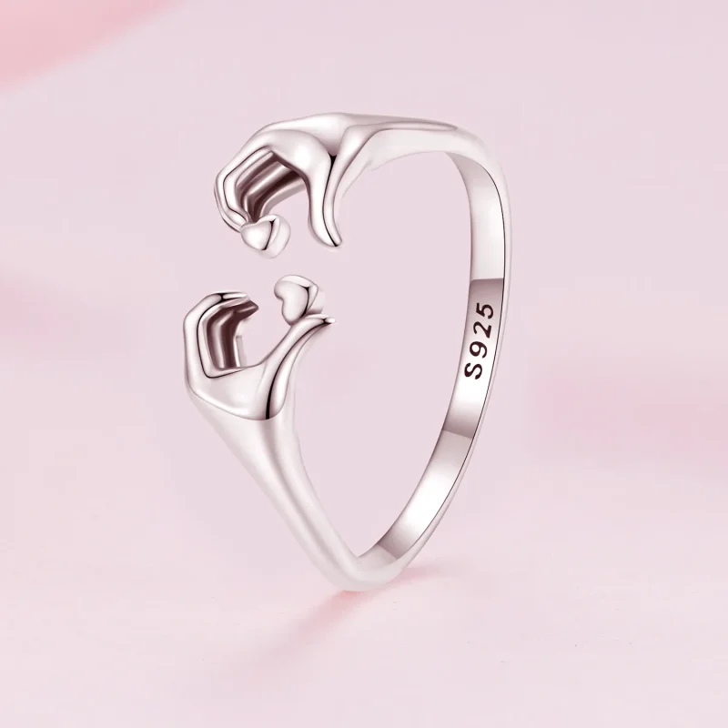 (image for) Promise Rings For Couples Pandora Style - SCR902 - View 2