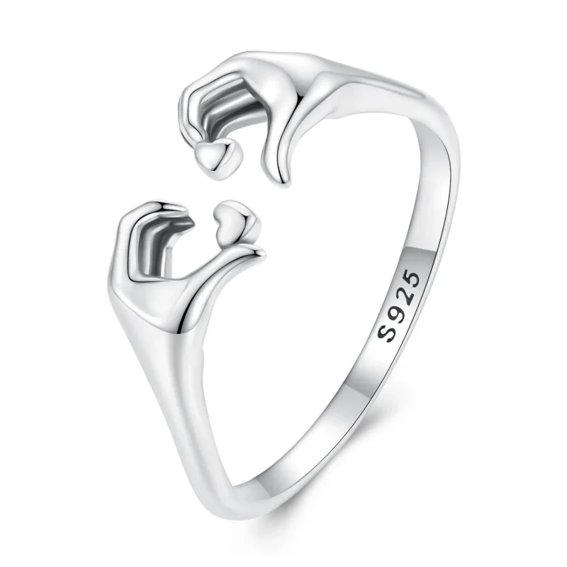(image for) Promise Rings For Couples Pandora Style - SCR902 - View 3