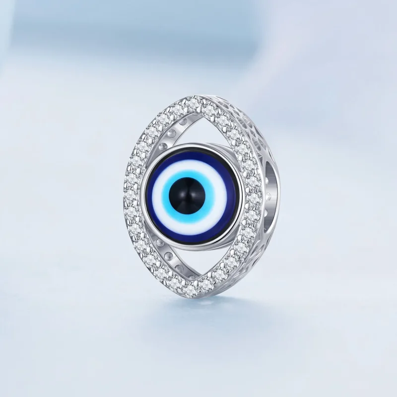 (image for) Turkish Eye Pandora Style Charm - BSC729 - View 2