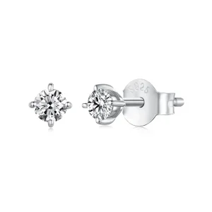 Pandora Style 0.1Ct Moissanite Studs Earrings(Two Certificates) - MSE038 (image for) Pandora Style 0.1Ct Moissanite Studs Earrings(Two Certificates) - MSE038