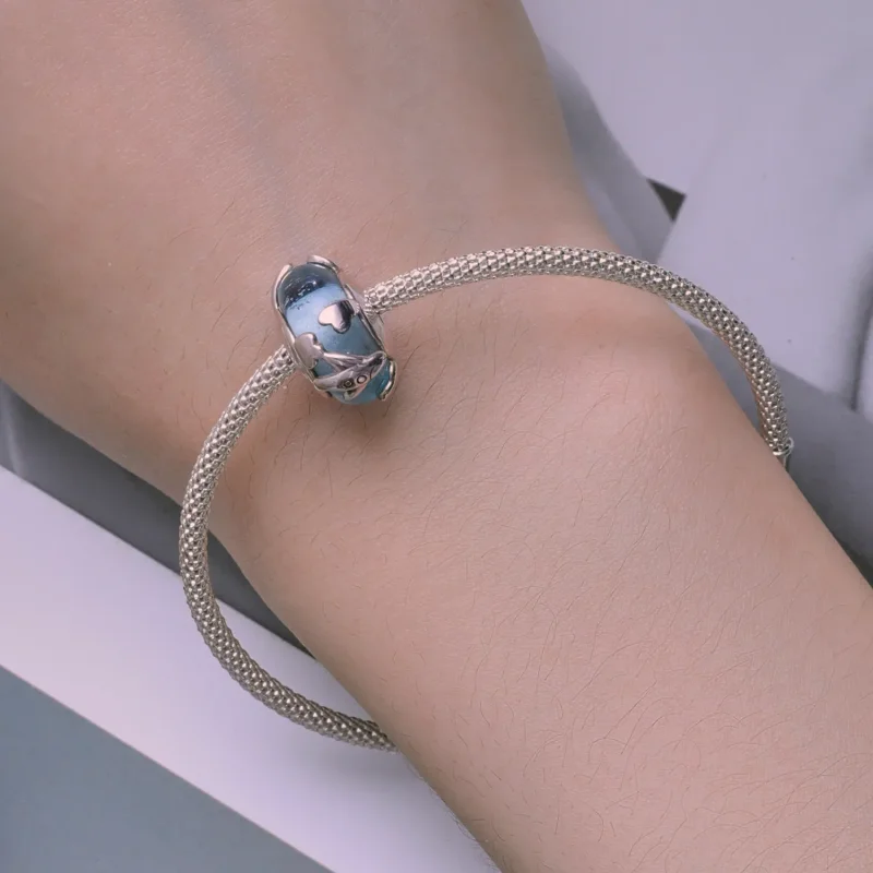 (image for) Pandora Style Aircraft Glazed Charm - SCC2482 - View 6