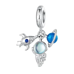 (image for) Pandora Style Astronaut Dangle - BSC791