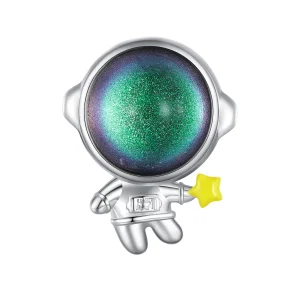 (image for) Pandora Style Astronaut Star Charm - BSC793