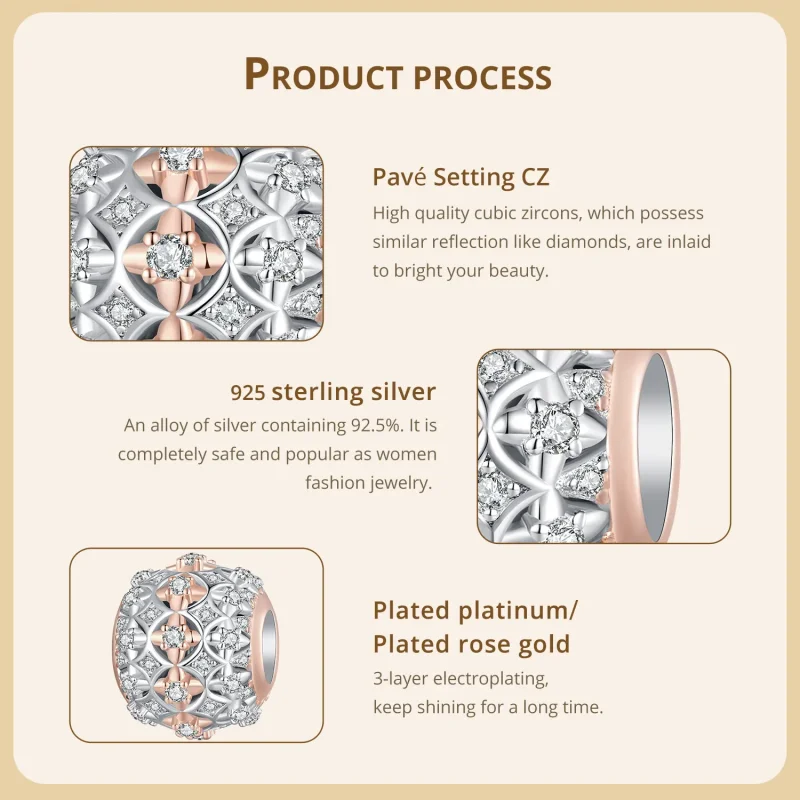 (image for) Pandora Style Autumn Color Charm - BSC907 - View 5