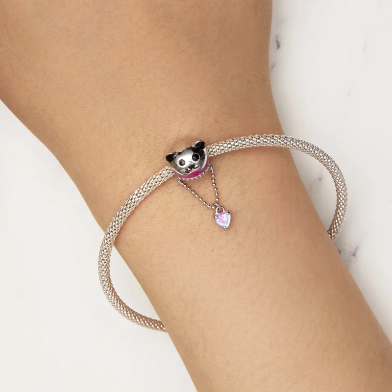 (image for) Pandora Style Bear Hot Air Balloon Charm - SCC2550 - View 5