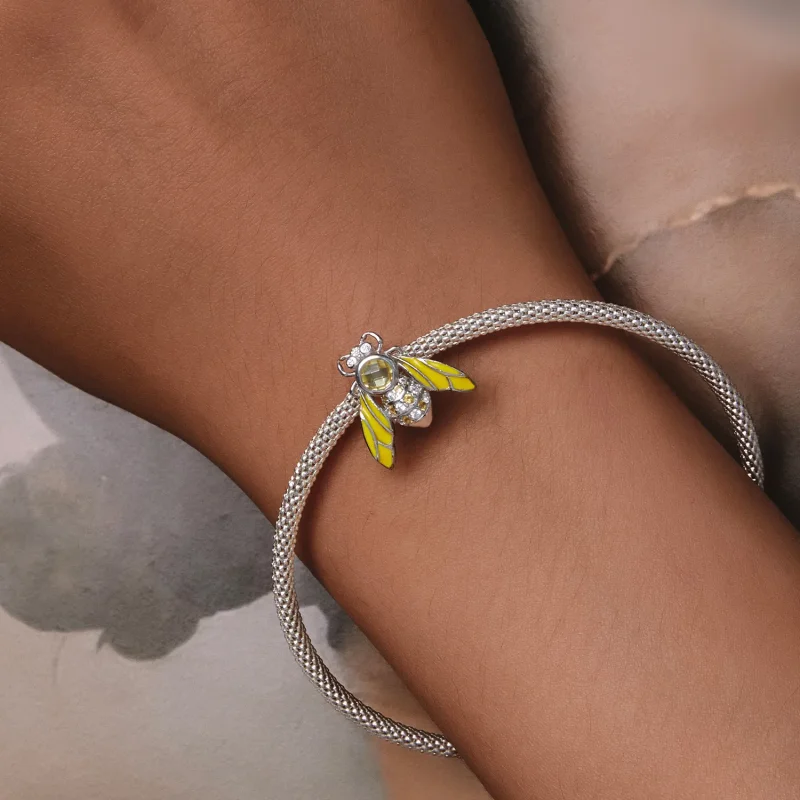 (image for) Pandora Style Bee Charm - SCC2599 - View 7