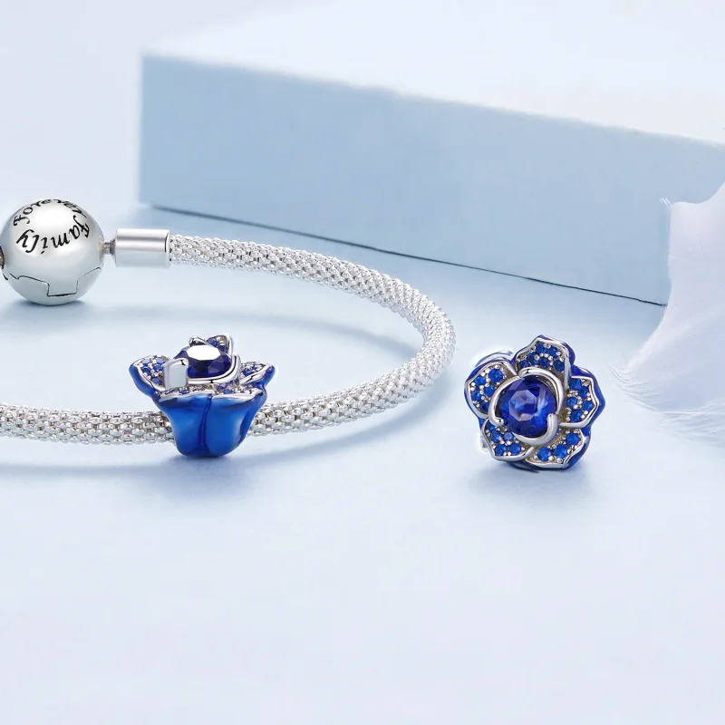 (image for) Pandora Style Blue Enchantress Charm - BSC879 - View 4