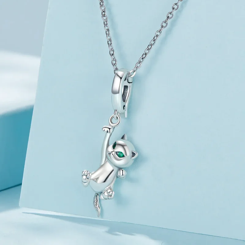 (image for) Pandora Style Cat Dangle - SCC2572 - View 3