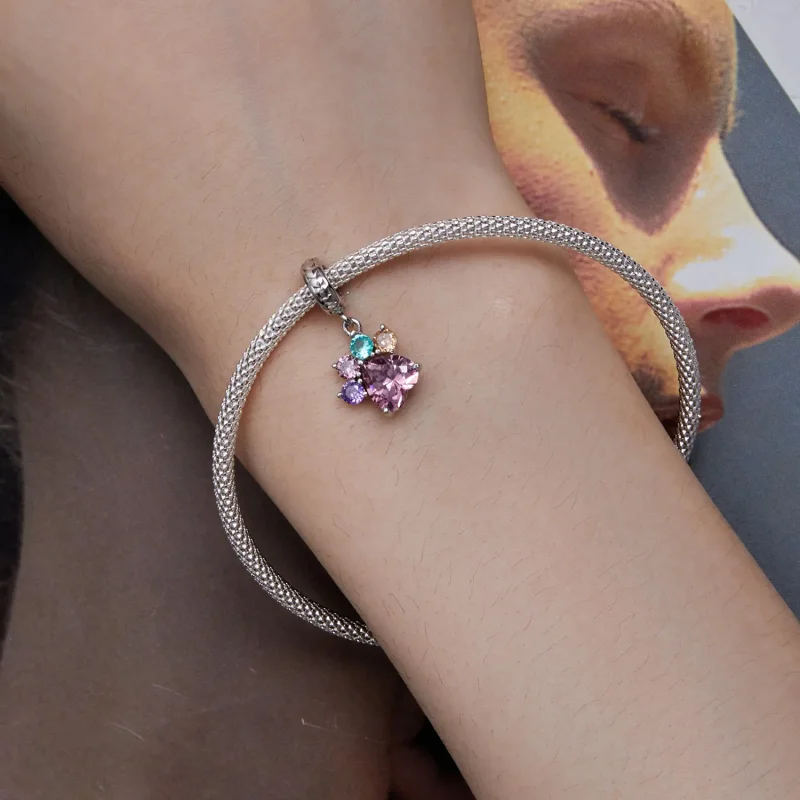 (image for) Pandora Style Colorful Cute Claw Dangle - SCC2478 - View 5