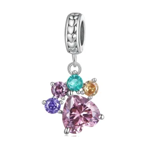 Pandora Style Colorful Cute Claw Dangle - SCC2478 (image for) Pandora Style Colorful Cute Claw Dangle - SCC2478