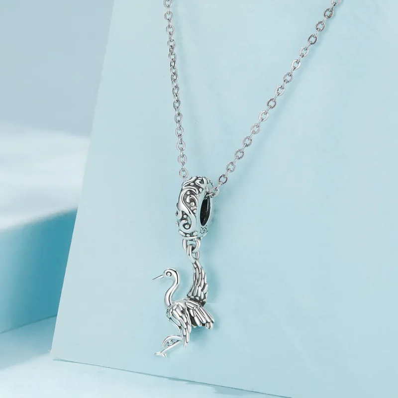 (image for) Pandora Style Crane Dangle - SCC2634 - View 2
