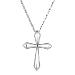 Pandora Style Cross Chopin Necklace - BSN304 (image for) Pandora Style Cross Chopin Necklace - BSN304