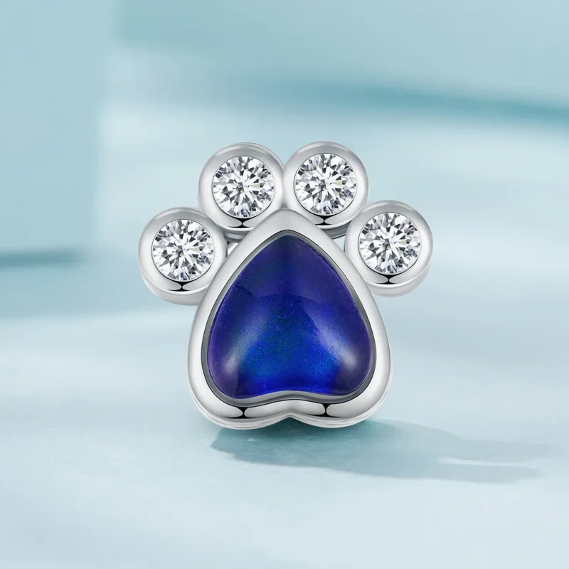 (image for) Pandora Style Cute Pet Mood Stone Charm - SCC2582 - View 2