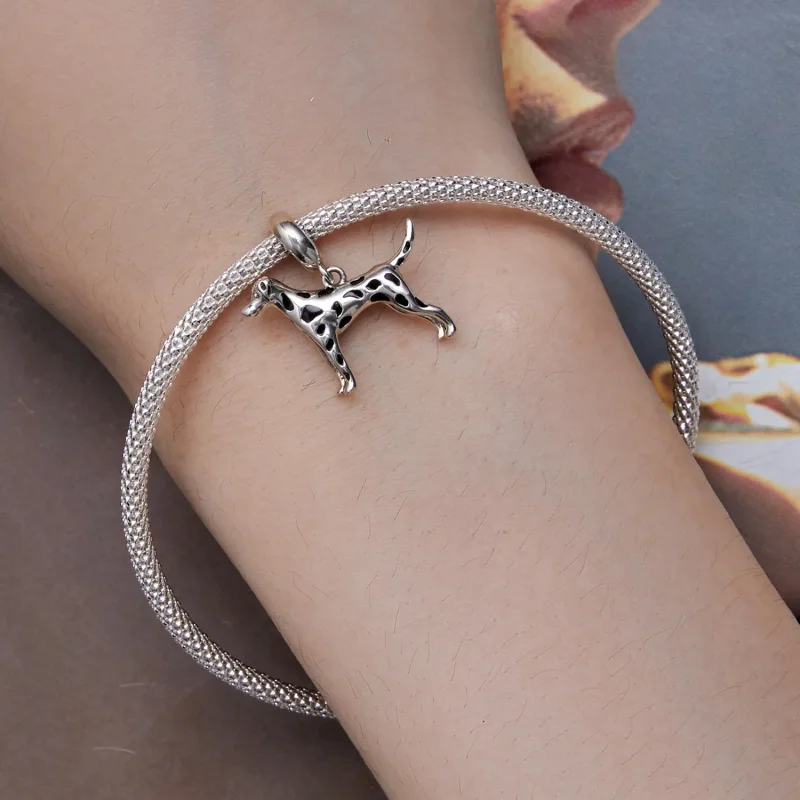 (image for) Pandora Style Dalmatian Dangle - BSC798 - View 5