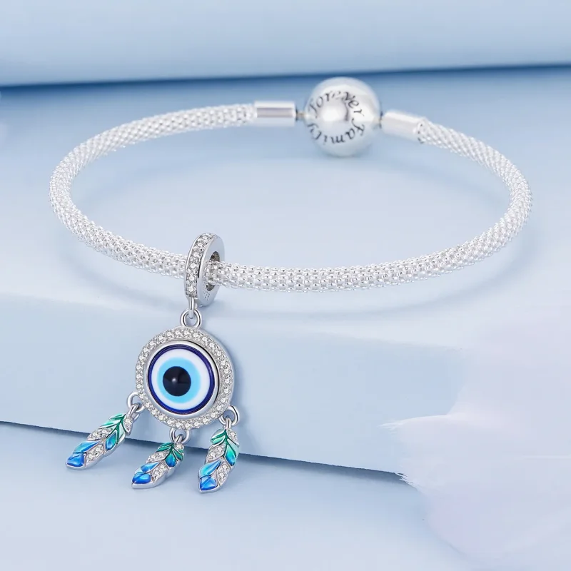 (image for) Pandora Style Devil's Eye Dangle - BSC785 - View 4