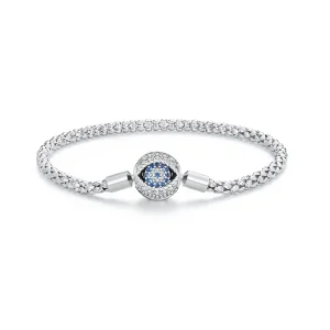 (image for) Pandora Style Devil's Eye Small Bulb Chain Bracelet - BSB141