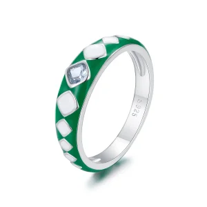 (image for) Pandora Style Diamond Pattern Ring - SCR942