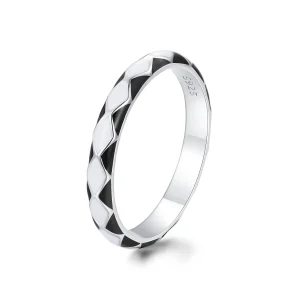 (image for) Pandora Style Diamond Pattern Ring - SCR943