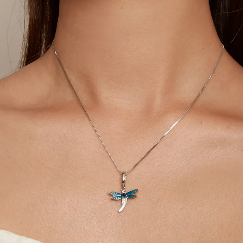 (image for) Pandora Style Dragonfly Jewelry Dangle - SCC2569 - View 6
