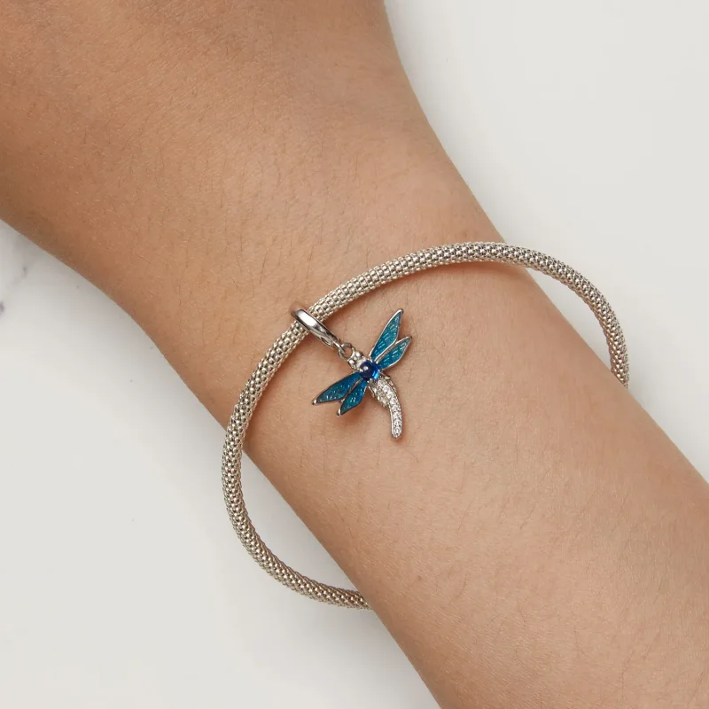 (image for) Pandora Style Dragonfly Jewelry Dangle - SCC2569 - View 8