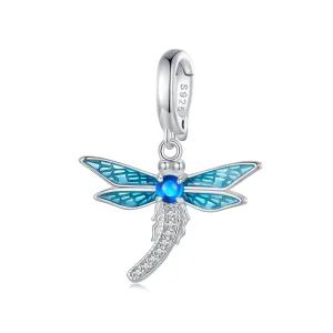 (image for) Pandora Style Dragonfly Jewelry Dangle - SCC2569