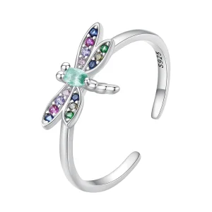 Pandora Style Dragonfly Ring - BSR384 (image for) Pandora Style Dragonfly Ring - BSR384