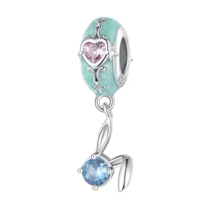 (image for) Pandora Style Easter Bunny Silicone Spacer - BSC780