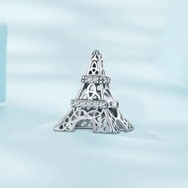 (image for) Pandora Style Eiffel Tower Charm - SCC2465 - View 2