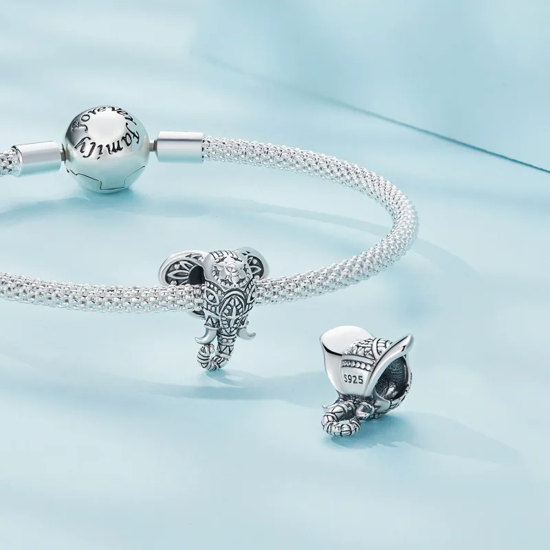 (image for) Pandora Style Elephant God Charm - SCC2477 - View 4