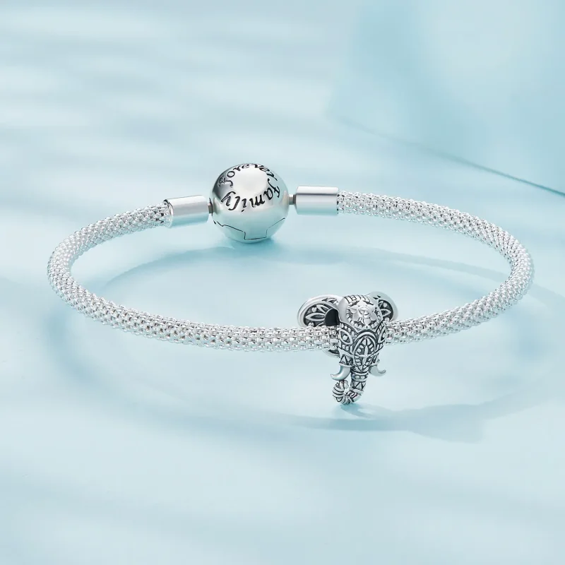 (image for) Pandora Style Elephant God Charm - SCC2477 - View 5