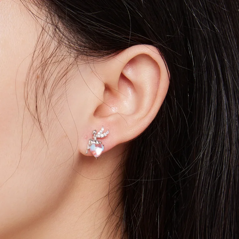 (image for) Pandora Style Elf Studs Earrings - BSE796 - View 5