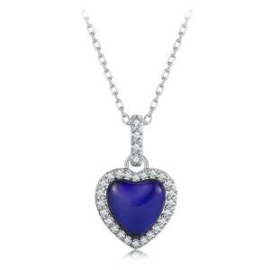 Pandora Style Emotional Heart Necklace - BSN344 (image for) Pandora Style Emotional Heart Necklace - BSN344