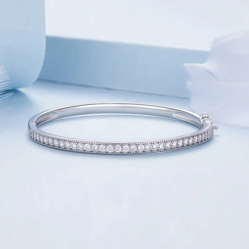 (image for) Pandora Style Exquisite Bangle - BSB130 - View 3