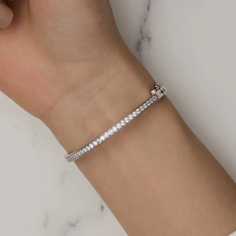 (image for) Pandora Style Exquisite Bangle - BSB130 - View 8