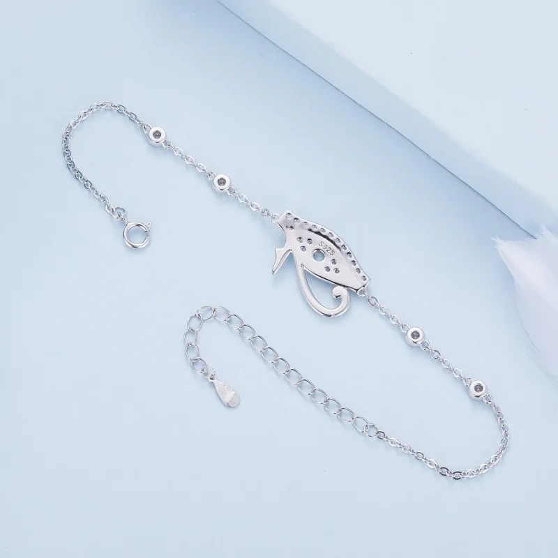 (image for) Pandora Style Eye of Horus Chain Bracelet - BSB114 - View 4