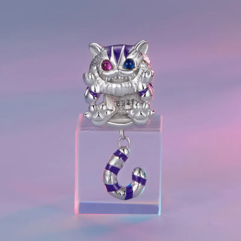 (image for) Pandora Style Fantasy Cat Charm - SCC2529 - View 2