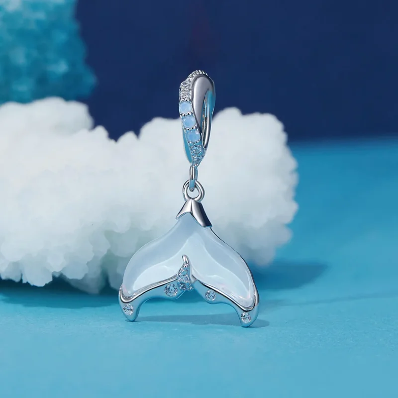 (image for) Pandora Style Fish Tail Dangle - BSC916 - View 2