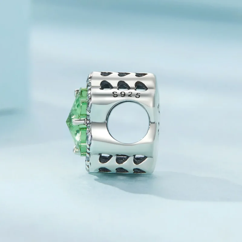 (image for) Pandora Style Four Leaf Clover Charm - SCC2622 - View 3
