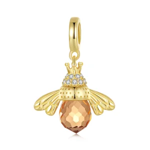 (image for) Pandora Style Golden Bee Dangle - SCC035-B