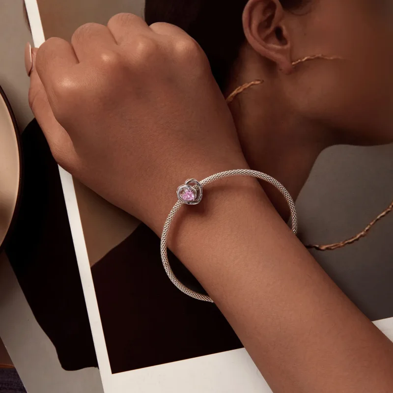 (image for) Pandora Style Gratitude Charm - BSC921 - View 6