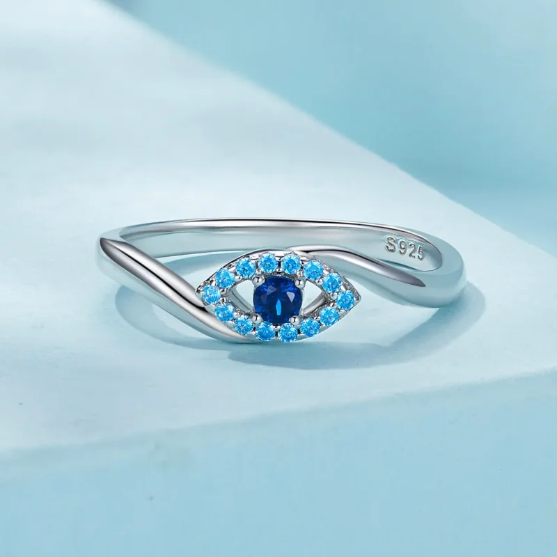 (image for) Pandora Style Guardian Demon Eye Ring - SCR947 - View 3